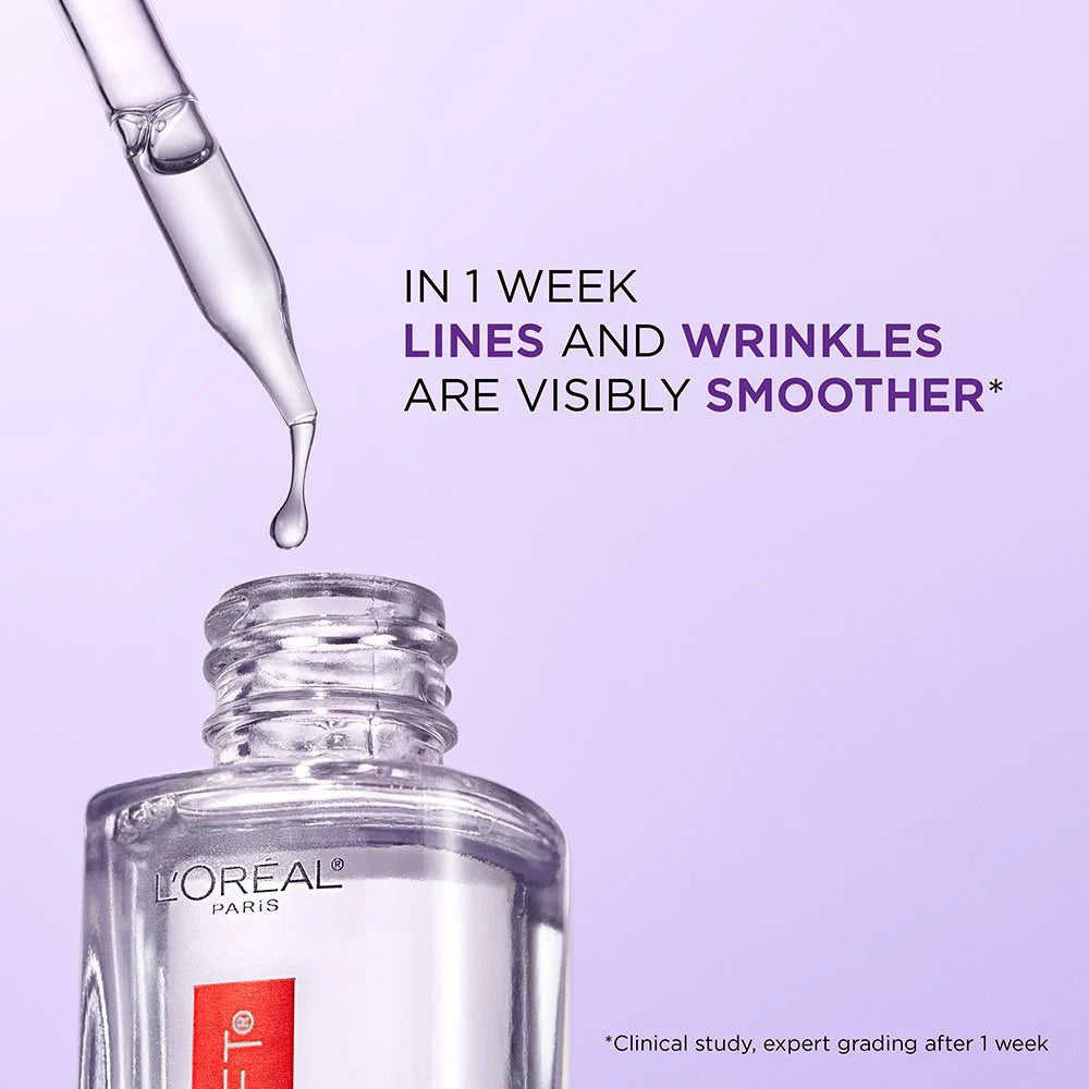 LOREAL PARIS Revitalift Derm Intensives Hyaluronic Acid Face Serum سيروم الهايلرونك اسد من لوريال باريس