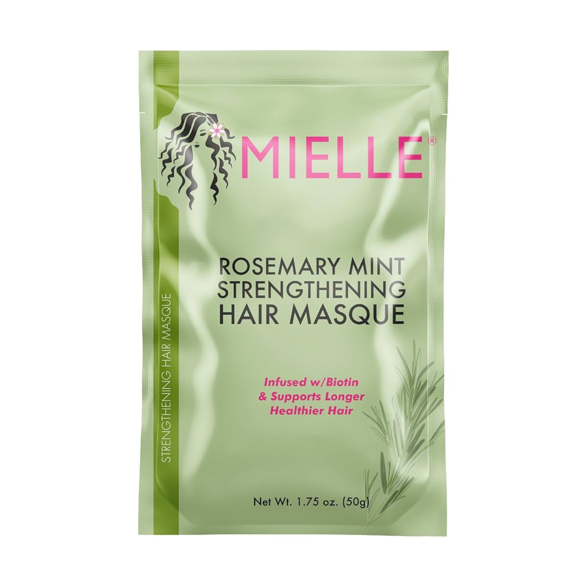 MIELLE Rosemary Mint strengthening Hair Masque Infused With Biotin