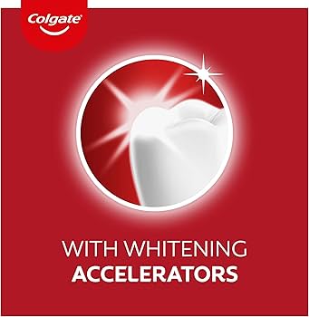 COLGATE max white one shade whiter teeth in 1 week معجون تبييض الاسنان خلال اسبوع واحد من كولكيت