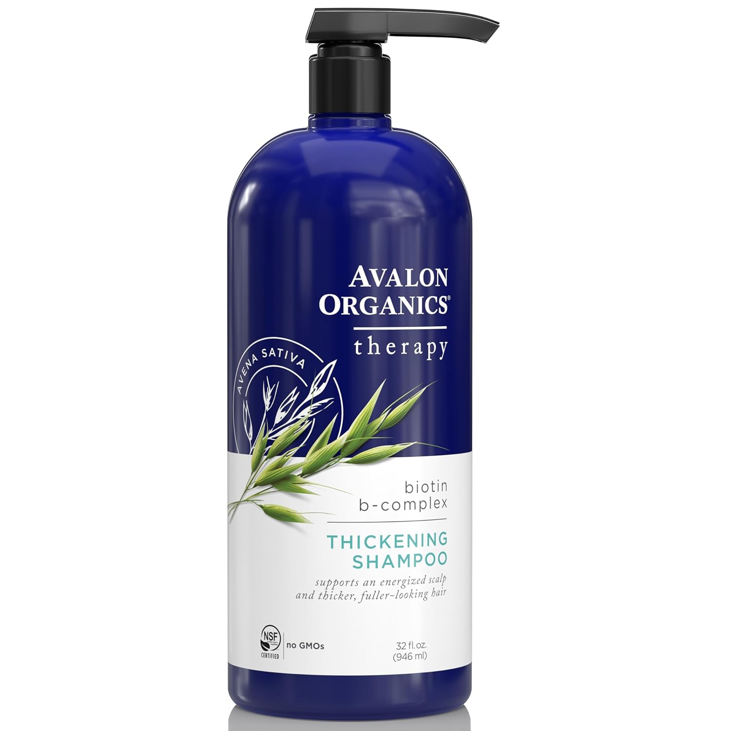 AVALON ORGANICS Biotin B-Complex Thickening Shampoo شامبو الشعر بالبايوتين