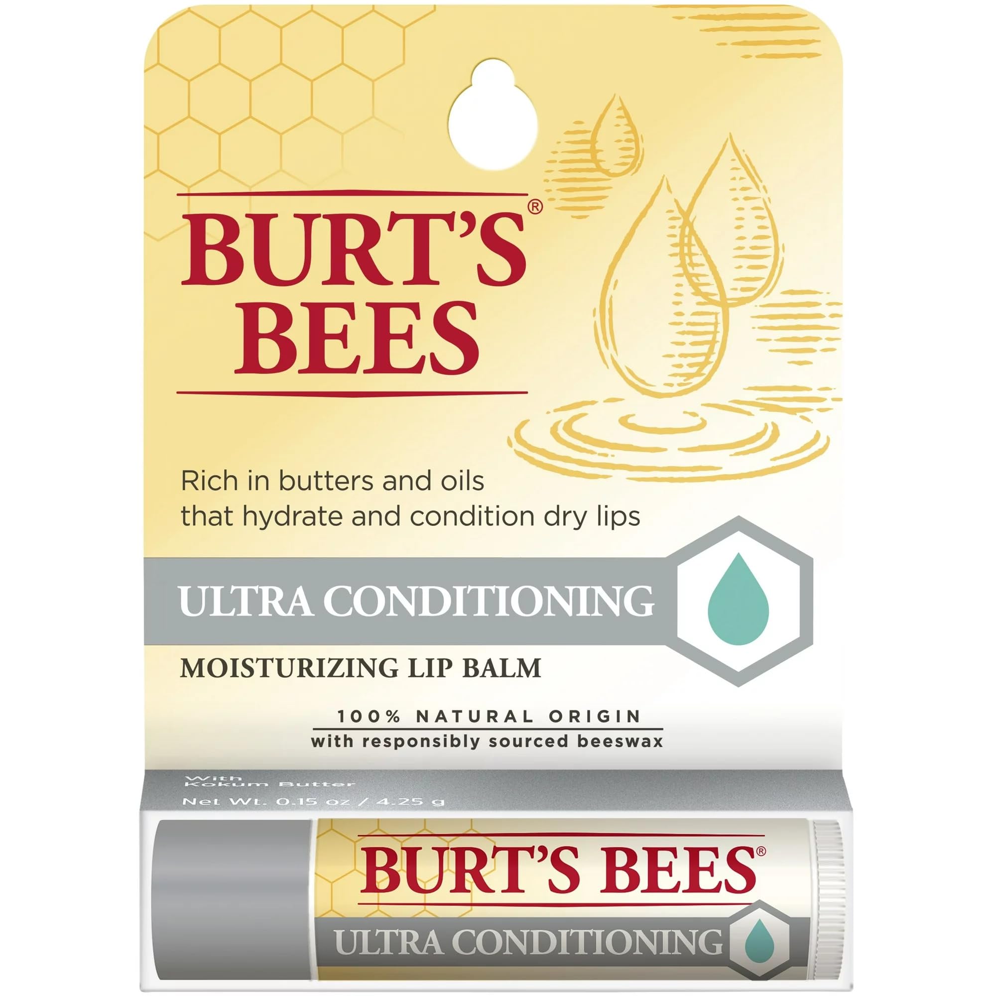 BURTS BEES Ultra Conditioning Lip Blam مرطب الشفاه من بيرتس بيز