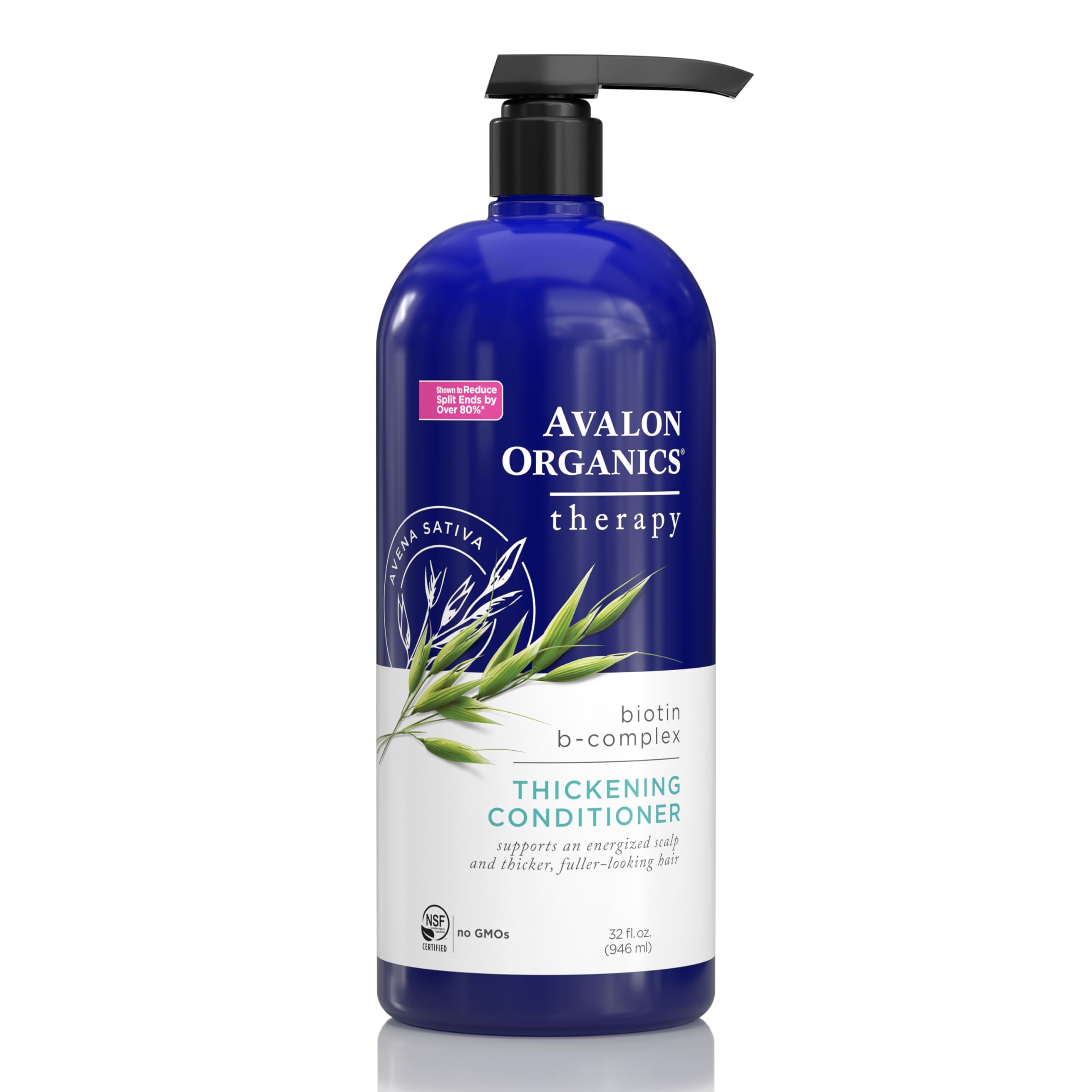 AVALON ORGANICS Therapy Biotin B Complex Thickening Conditioner Supports An Energized Scalp And Thicker Full Hair بلسم الشعر