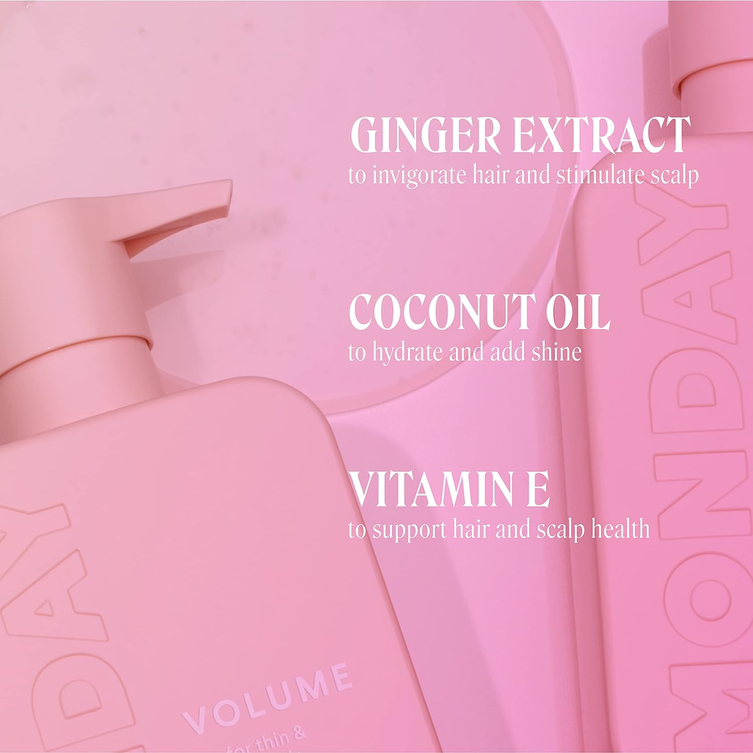 MONDAY volume + collagen for fine hair conditioner بلسم الشعر لزيادة حجم الشعر الضعيف بالكولاجين من مندي