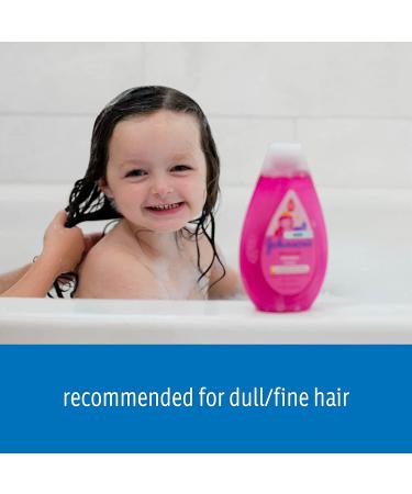 JOHNSONS Kids Shiny & Soft Shampoo شامبو جونسن للمعان ونعومة الشعر للاطفال