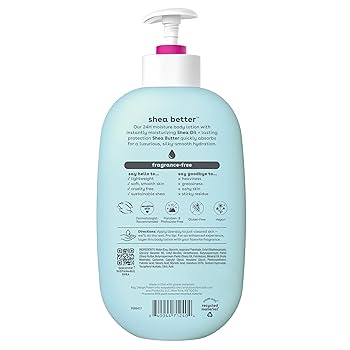 EOS Shea Better 24H Moisture Body Lotion - Fragrance Free لوشن الجسم إيوس