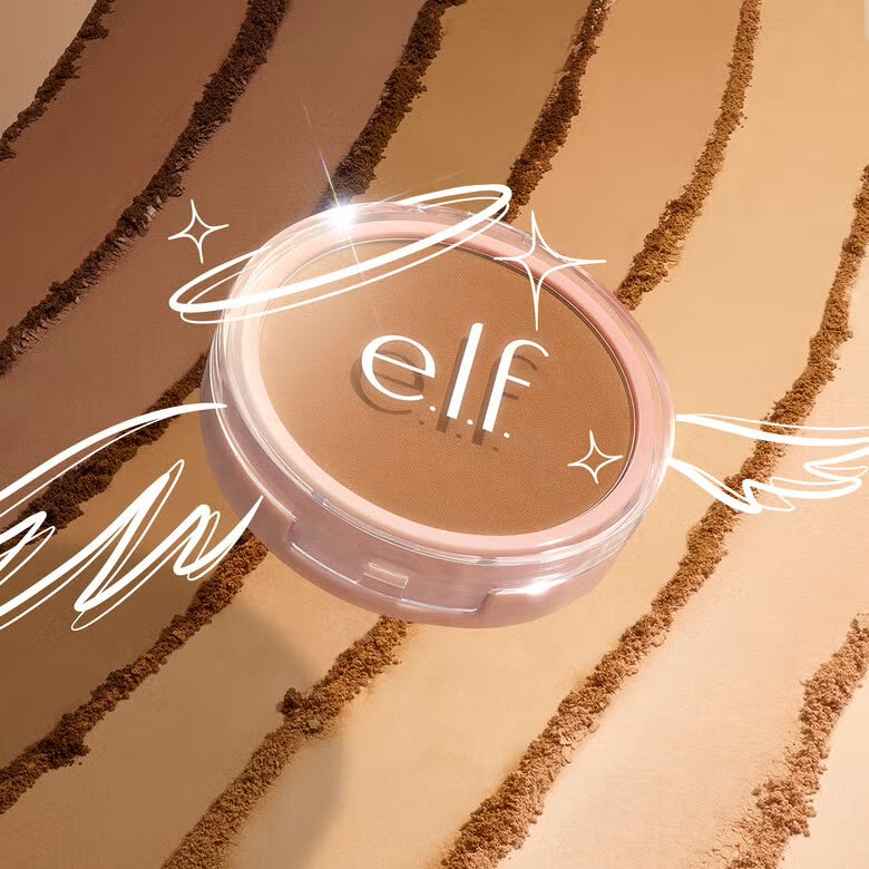 ELF Halo Glow Powder Filter بودرة التثبيت المضغوطة من ايلف