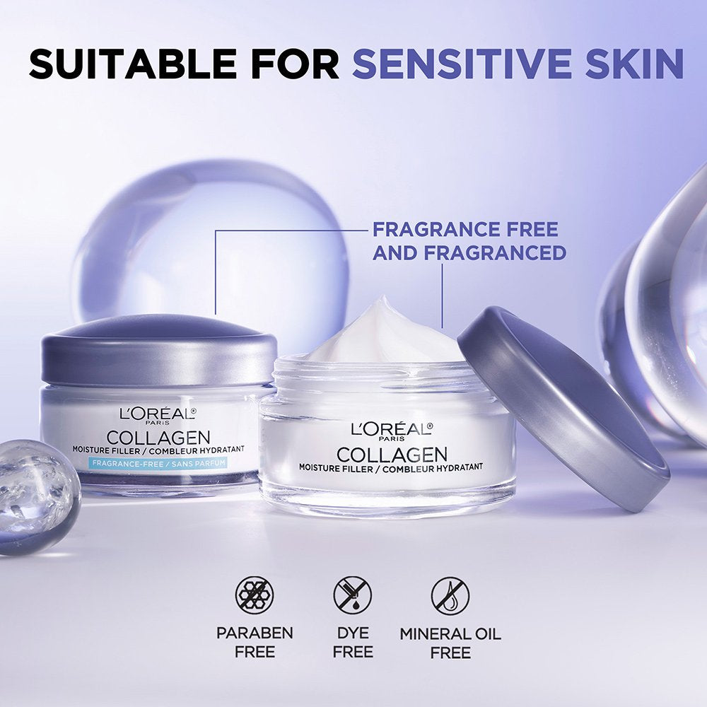 LOREAL PARIS Collagen Moisture Filler Daily Moisturizer مرطب لوريال باريس بالكولاجين