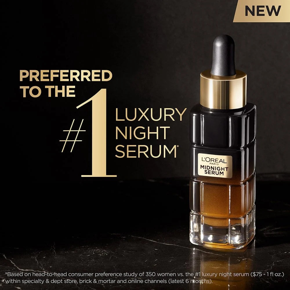 LOREAL PARIS Age Perfect Cell Renewal Midnight Serum Anti Aging Complex سيروم ليلي فاخر وخفيف على البشرة من لوريال باريس