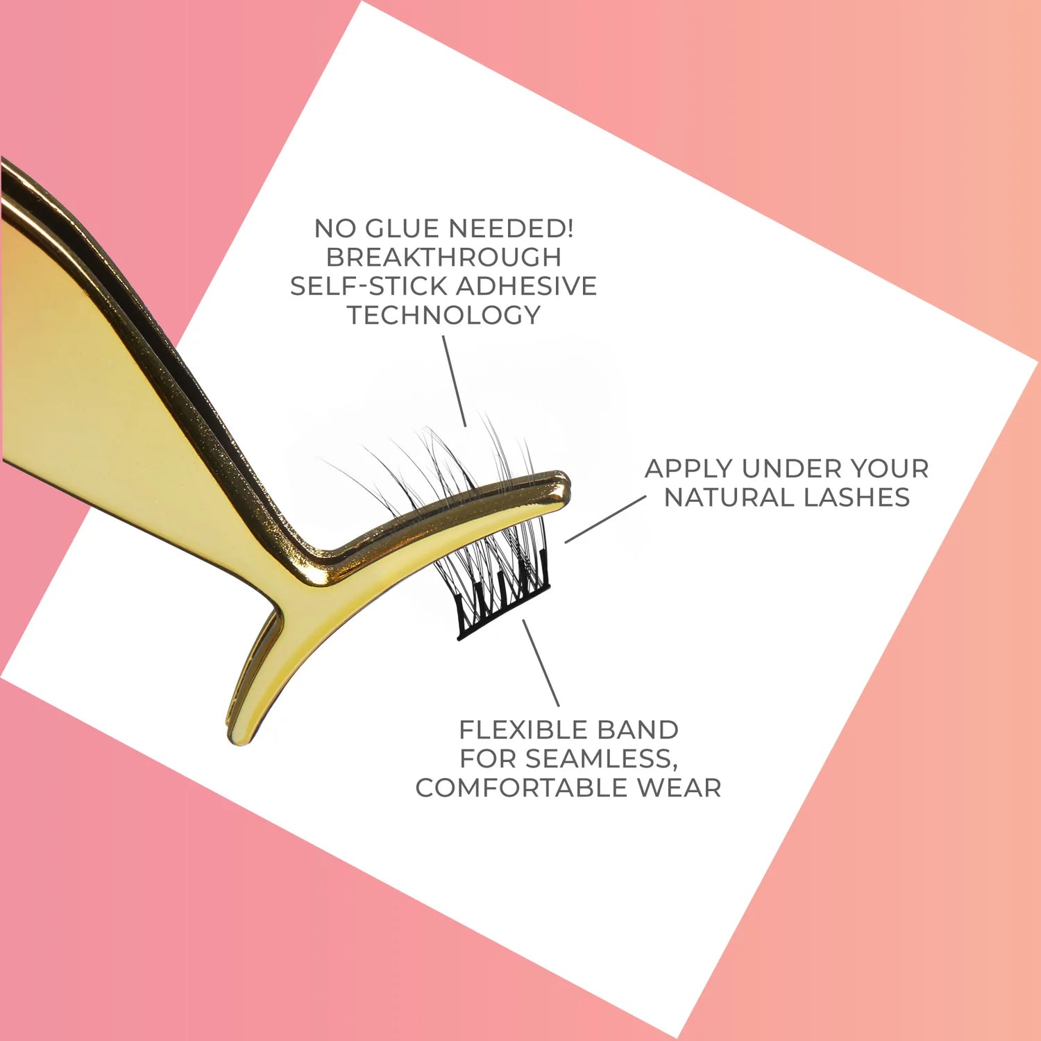 KISS Impress Press on Falsies SPIKY Lash Extensions press & go only 1 step رموش صناعية طرفية خطوة واحدة بدون صمغ