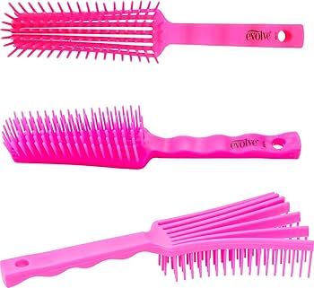 EVOLVE Flow Thru Detangler Hair Brush فرشاة تفكيك التشابك من ايفولف