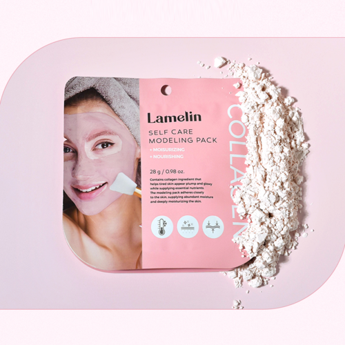 LAMELIN Self Care Modeling Pack قناع العناية بالبشرة من لايم لاين