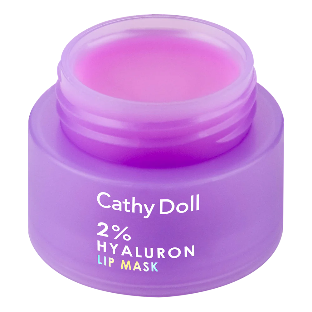 CATHY DOLL 2% Hyaluron Lip Mask Purple  ماسك الشفاه بالهايلرونك اسد من كاثي دول