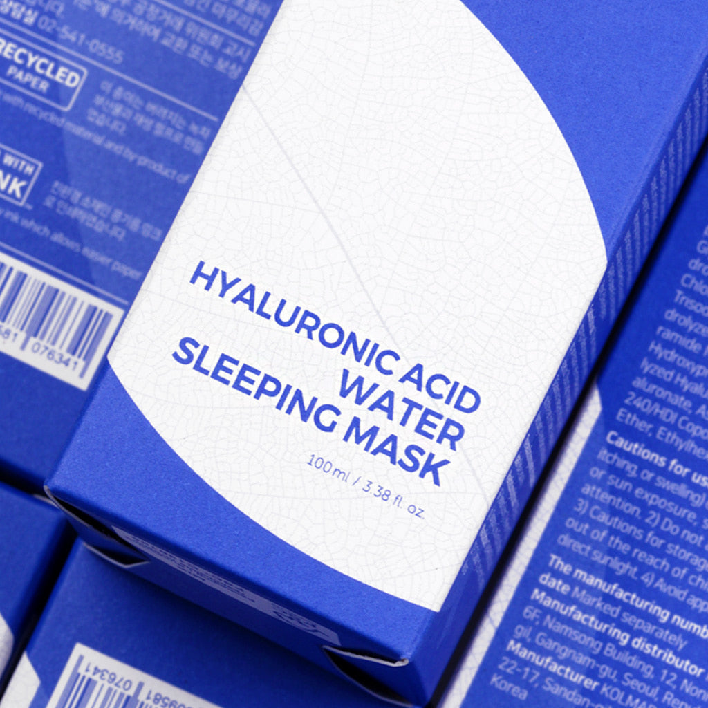 ISNTREE Hyaluronic Acid Water Sleeping Mask ماسك ليلي بالهايلرونك اسد من ازنتري