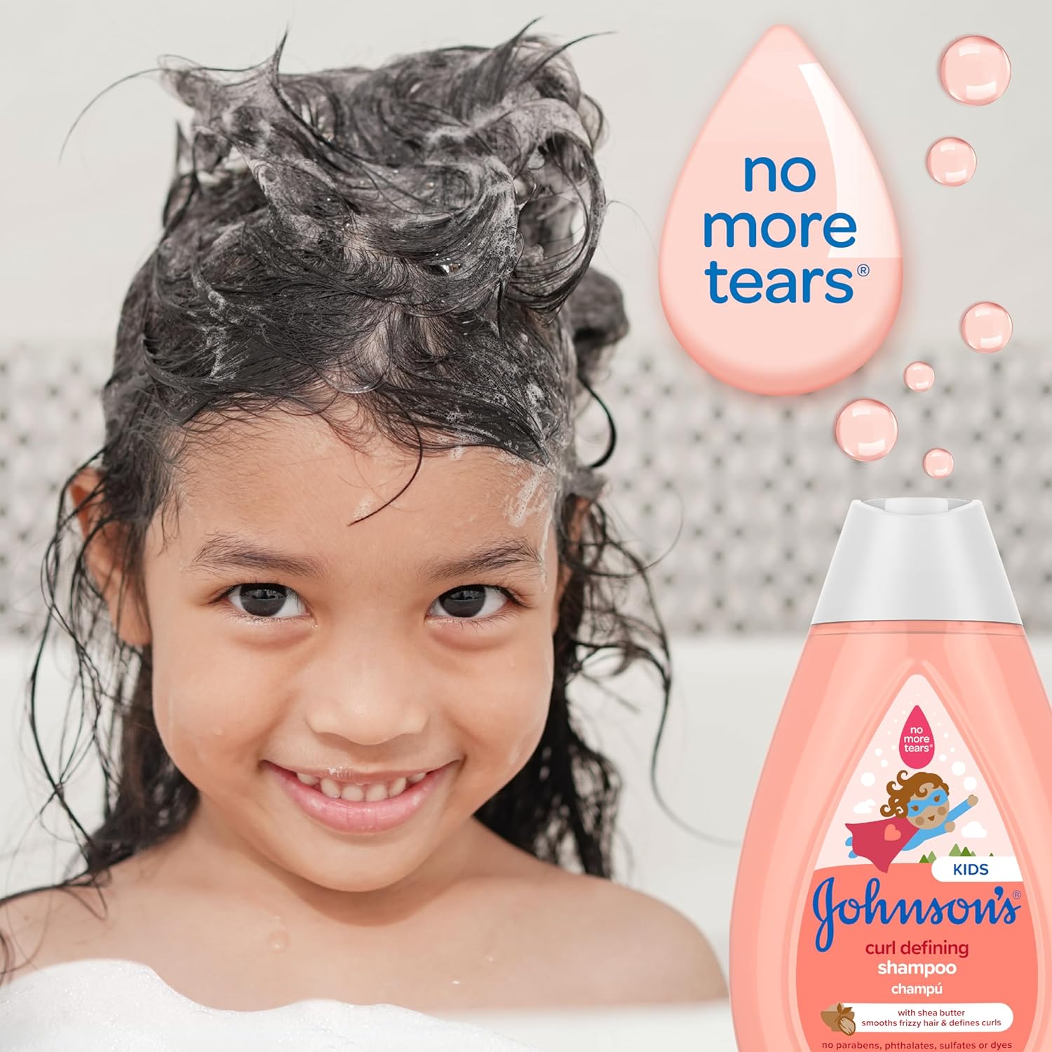 JOHNSONS Kids Curl Defining Shampoo شامبو جونسن للشعر الكيرلي للاطفال