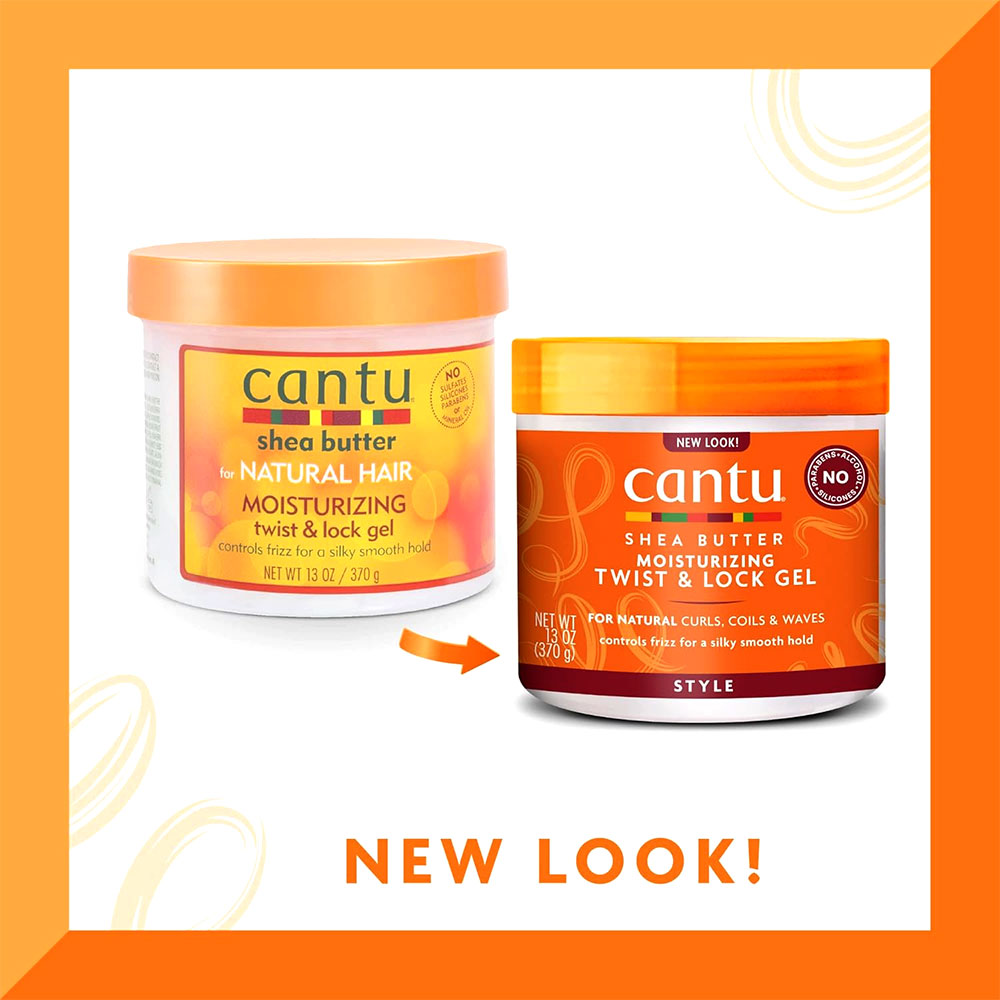 CANTU Shea Moisturizing Twist Loc & Curl Gel - Style جل كانتو بزبدة الشيا