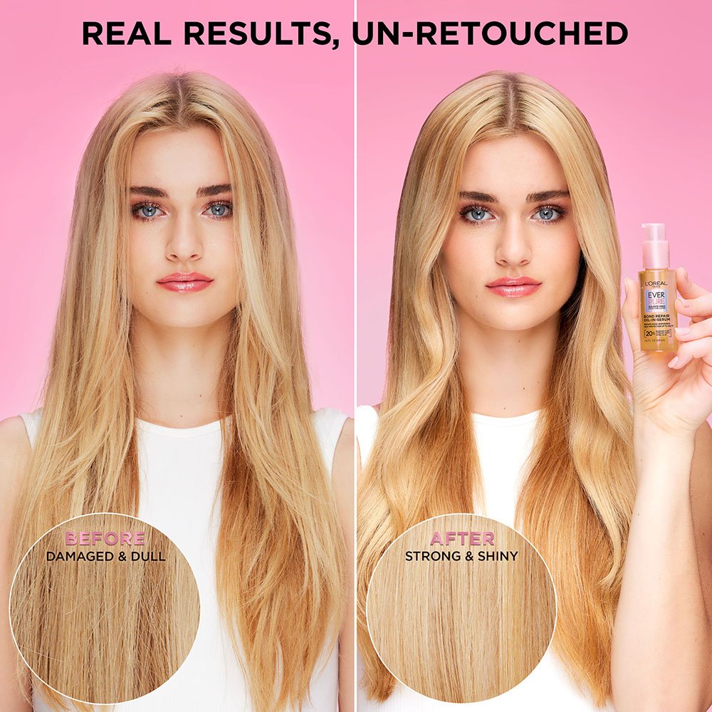 LOREAL PARIS Ever Pure Bond Repair Oil In Serum سيروم اصلاح الشعر من لوريال بارس