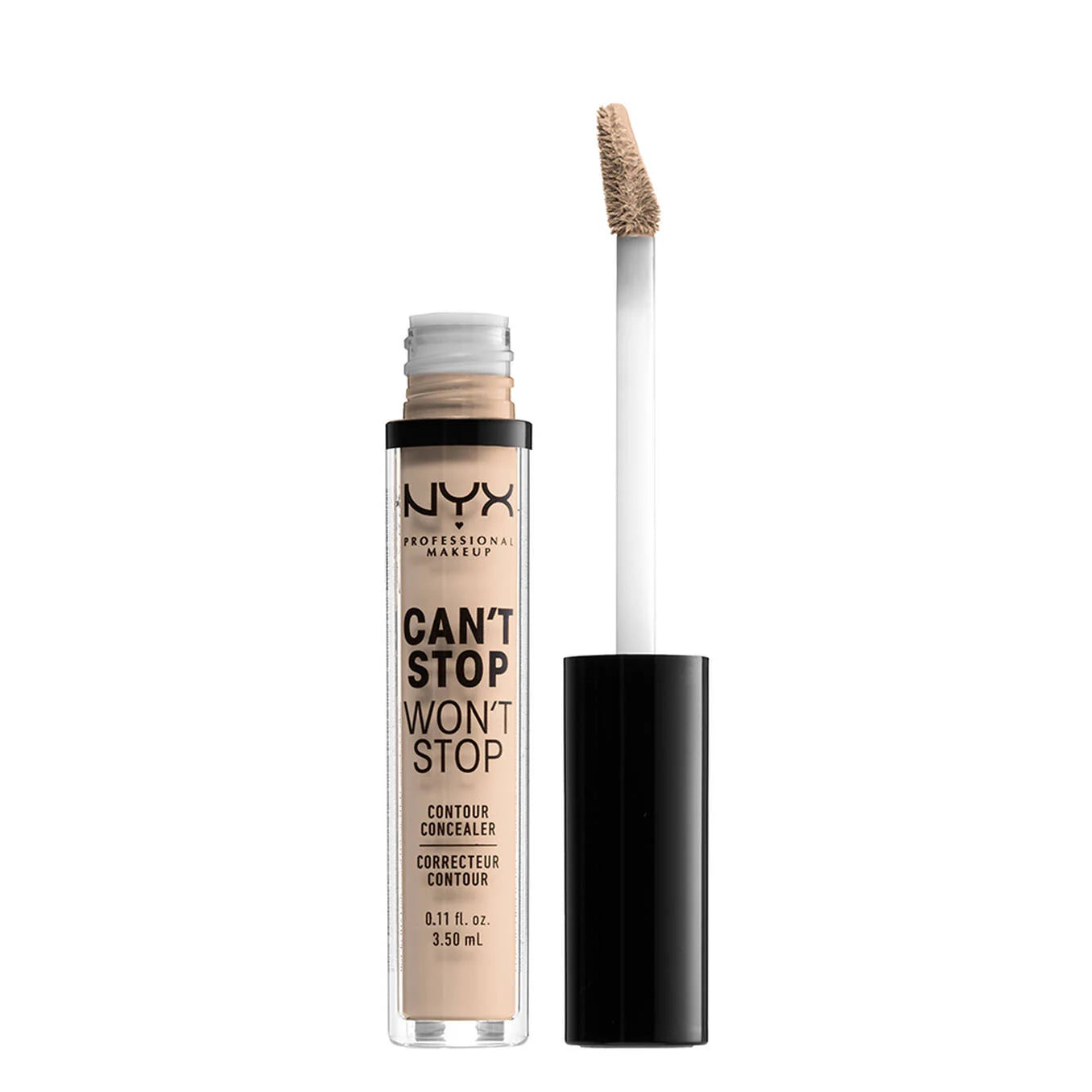 NYX Cant Stop Wont Stop Contour Concealer كونسيلر نحت وتغطية طويلة الأمد من نيكس