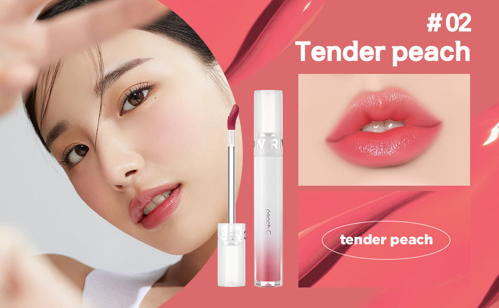 Peach C River Glow Korean Lip Tint تنت الشفاه الكوري