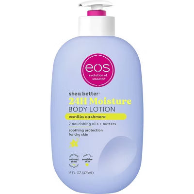 EOS Shea Better 24H Moisture Body Lotion - Vanilla Cashmere  لوشن الجسم بزبدة الشيا