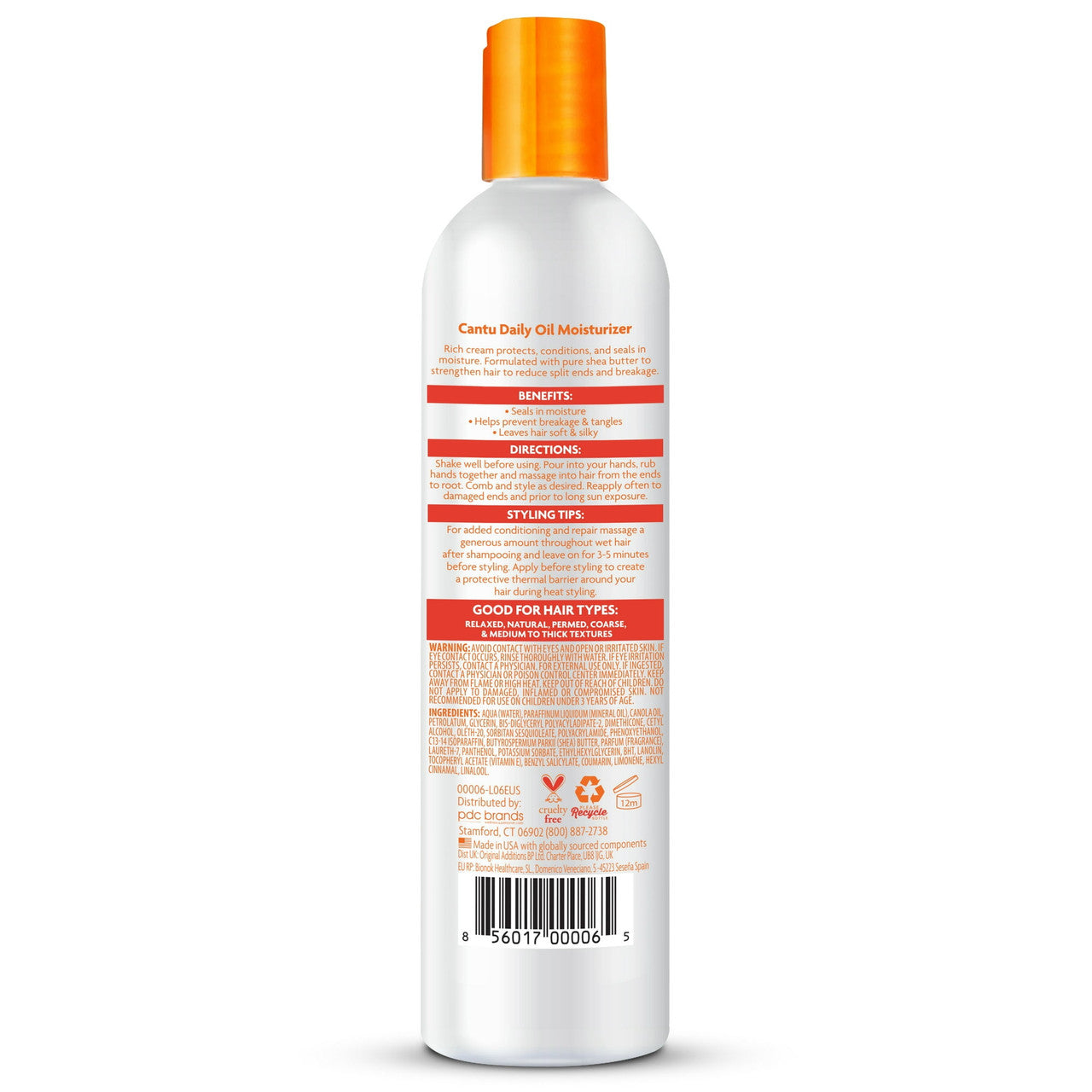 CANTU Shea Butter Daily Oil Moisturizer - Treatment كانتو بزبدة الشيا – مرطّب زيتي يومي لعلاج الشعر