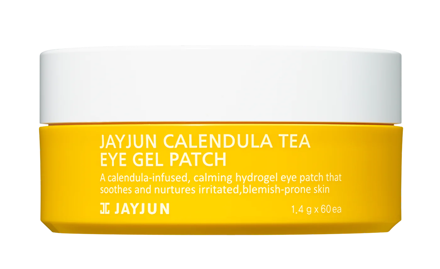 JAYJUN Cosmetic Calendula Tea Eye Gel Patch شرائح العين الهايدروجيل بمستخلص زهرة القطيفة