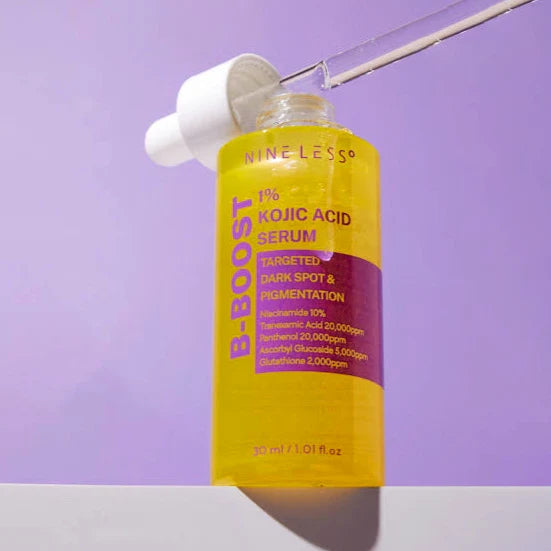 NINELESS B-boost 1% kojic acid serum targeted dark spot & pigmentation سيروم الكوجك اسد من ناين ليس
