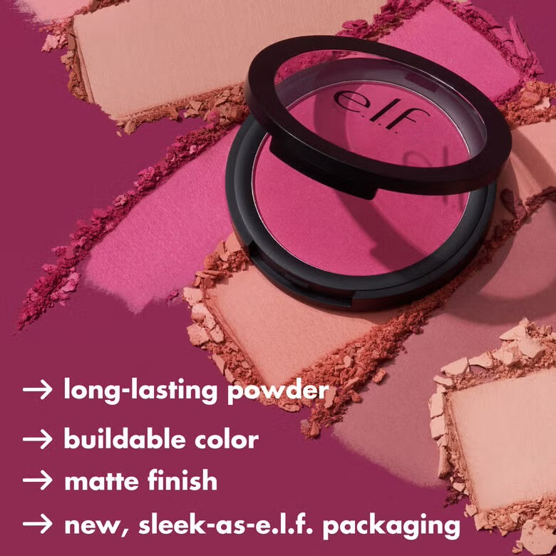 ELF Primer Infused Matte Blush أحمر الخدود البرايمر من ايلف