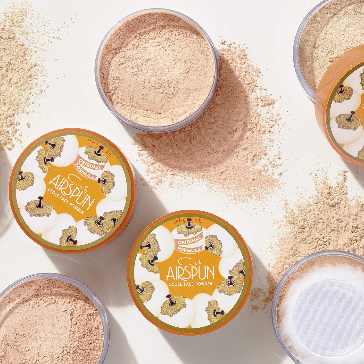 Coty Airspun loose face powder لوس باودر ايرسبون كوتي