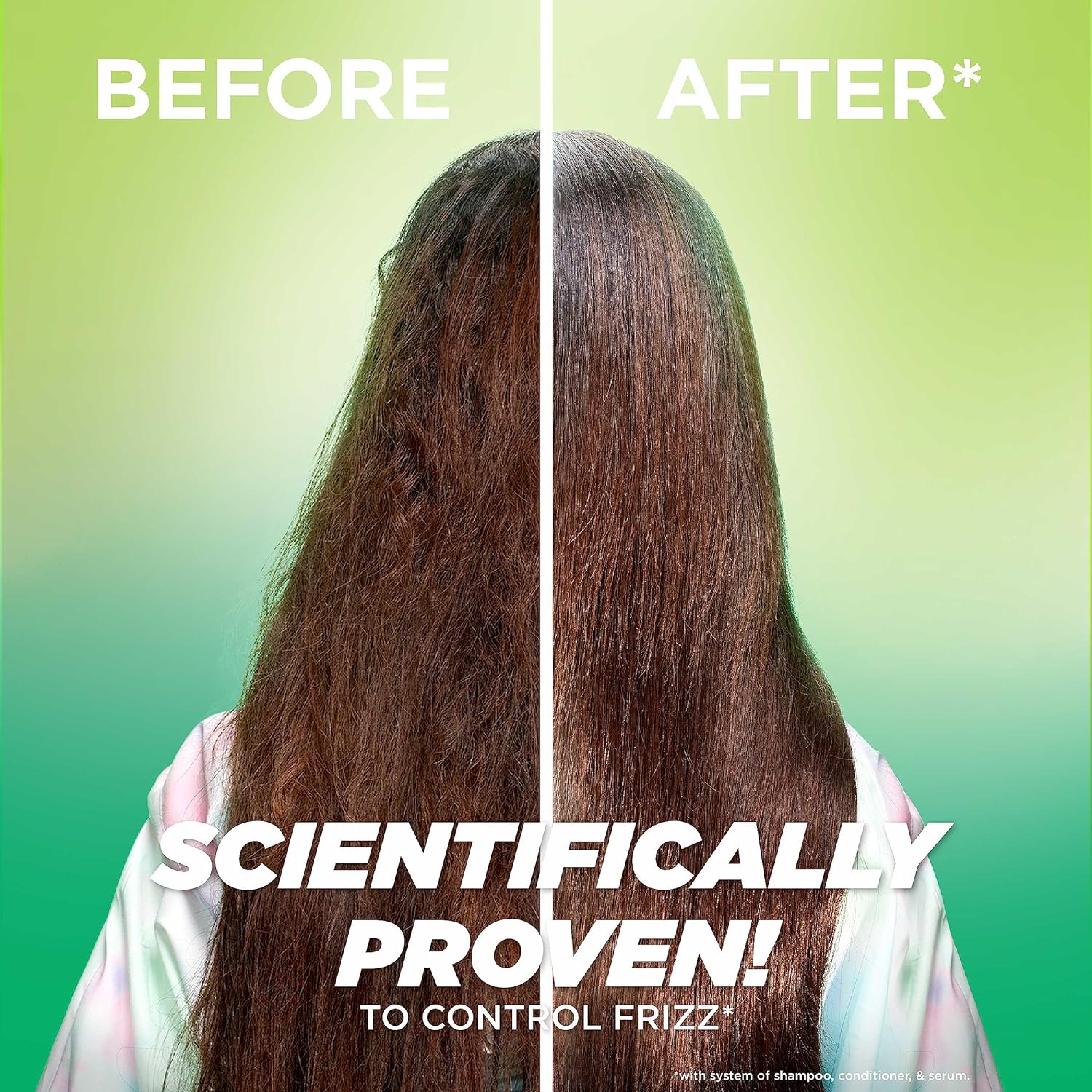 GARNIER Fructis Up to 72h Frizz Control Paraben Free بكج كارنيير للعناية بالشعر المتطاير