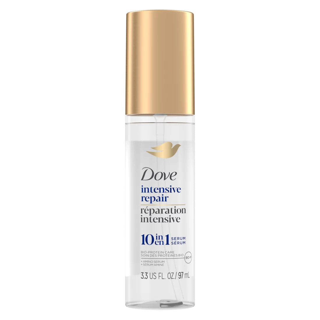 Dove Intensive Repair 10-in-1 Amino Serum with Bio-Protein Care سيروم دوف العلاجي 10 في 1 لإصلاح الشعر التالف