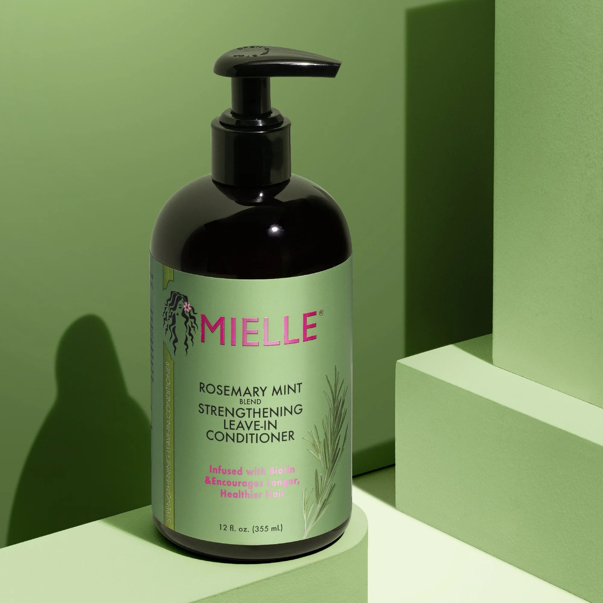MIELLE Rosemary Mint Blend Strengthening Leave In Conditioner ليف ان كوندشنر لتقوية وترطيب الشعر من ميلي