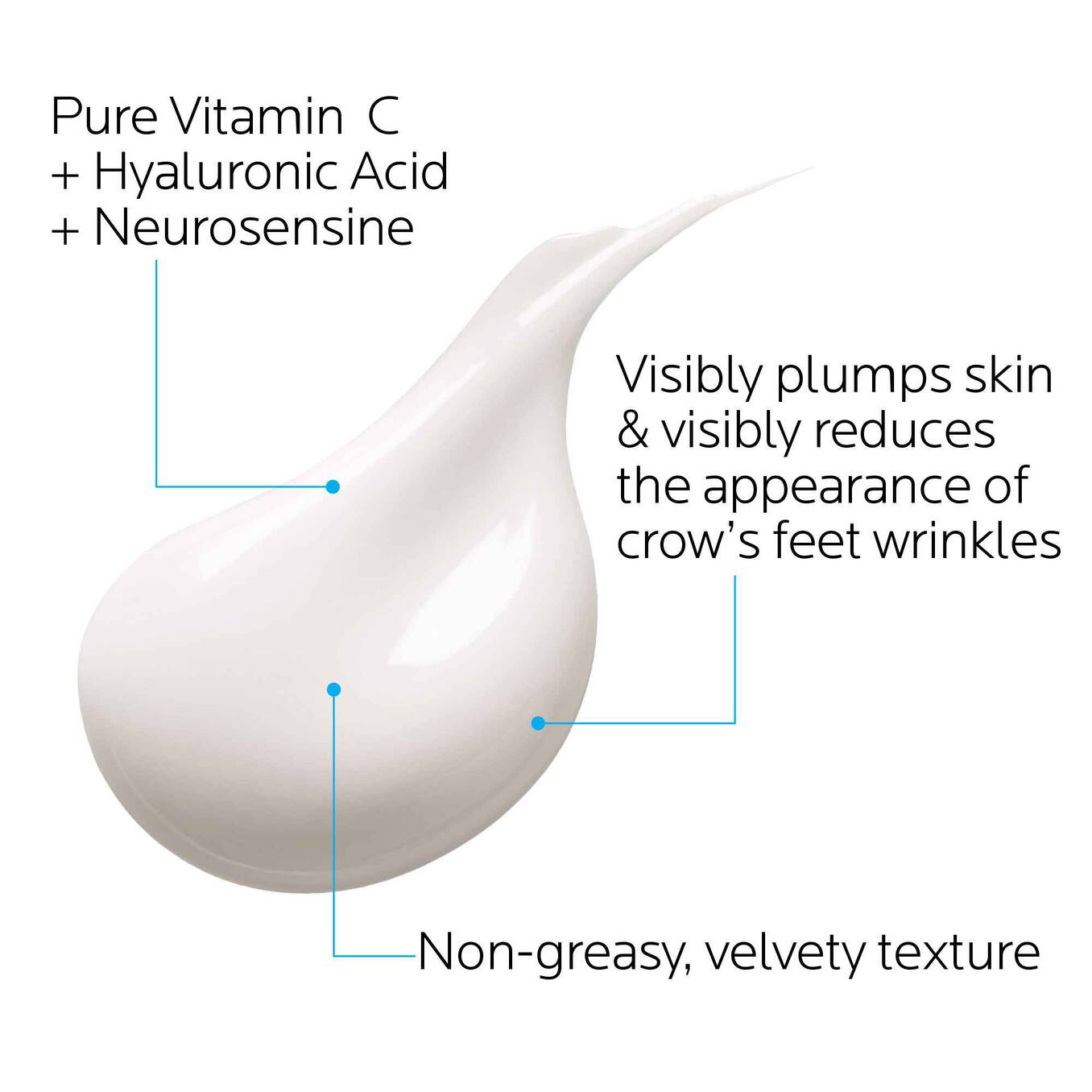 LA ROCHE POSAY Pure Vitamin C YEUX كريم العين بفيتامين C النقي من لاروش بوزيه
