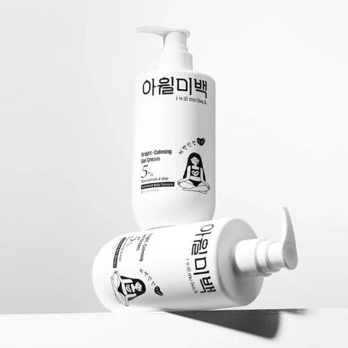 I WILL ME BACK Ros-Lonic + Aloe Bright-Calming Gel Cream