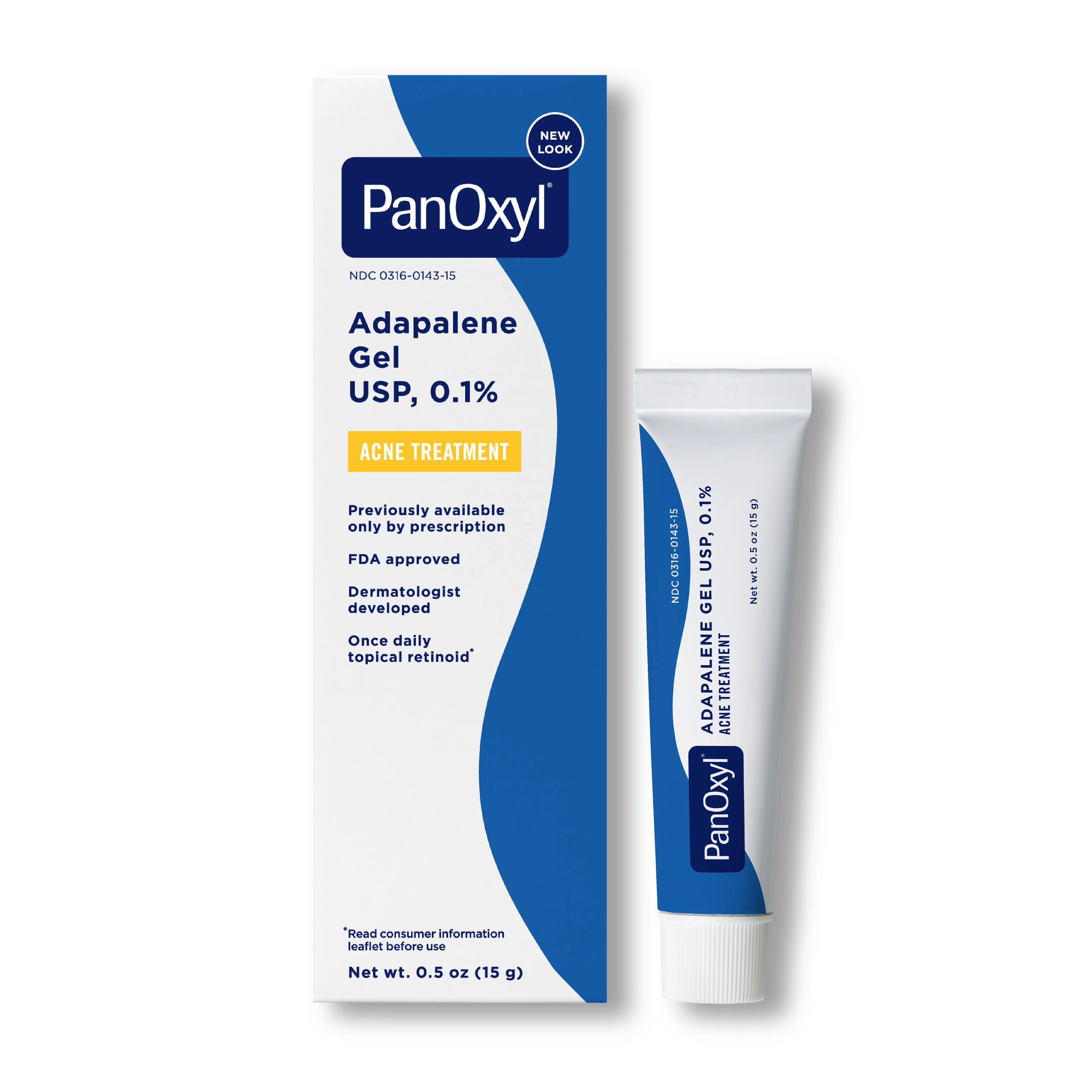 PanOxyl Adapalene Gel USP 0.1% Acne Treatment جل بانأوكسيل أدابالين 0.1% لعلاج حب الشباب