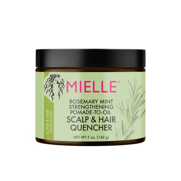 Mielle Rosemary Mint Scalp & Hair Quencher كريم إنعاش فروة الرأس والشعر بإكليل الجبل والنعناع من ميلي