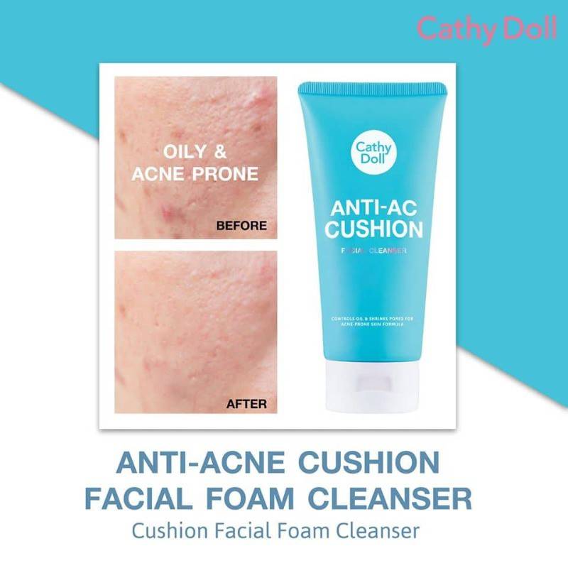 CATHY DOLL Anti AC Cushion Facial Cleanser غسول البشرة لعلاج الحبوب من كاثي دول