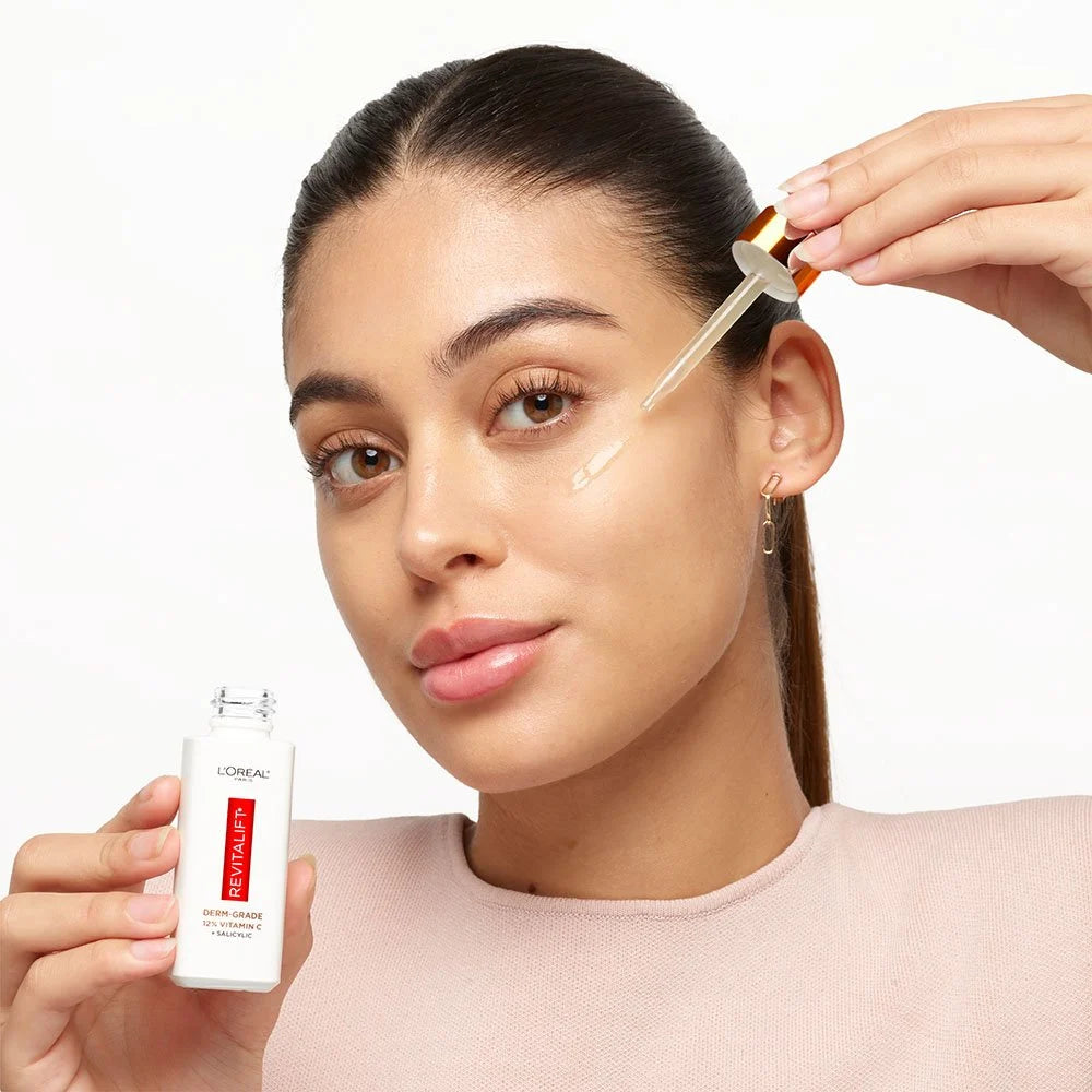 LOREAL PARIS Revitalift Derm Intensives 12% Vitamin C + E + Salicylic Acid Serum 30ml