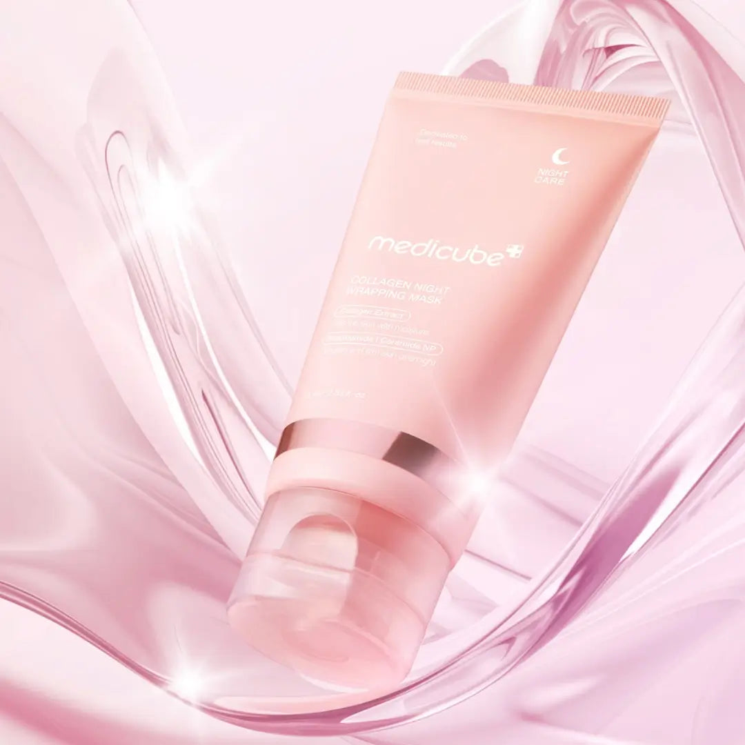 MEDICUBE COLLAGEN NIGHT WRAPPING MASK  قناع جل ليلي بالكولاجين من ميدكيوب