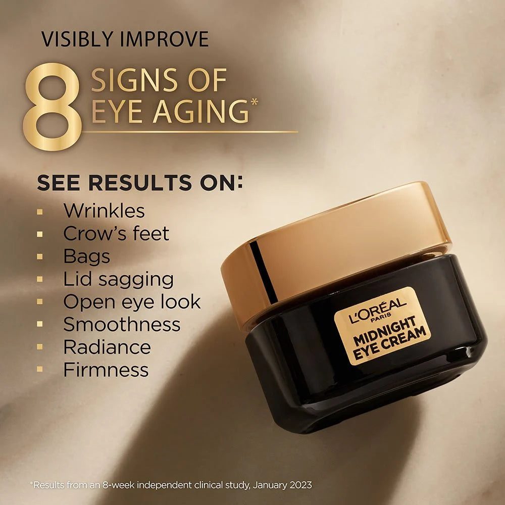 LOREAL PARIS Age Perfect Cell Renewal Midnight Eye Opener كريم العين الليلي من لوريال باريس