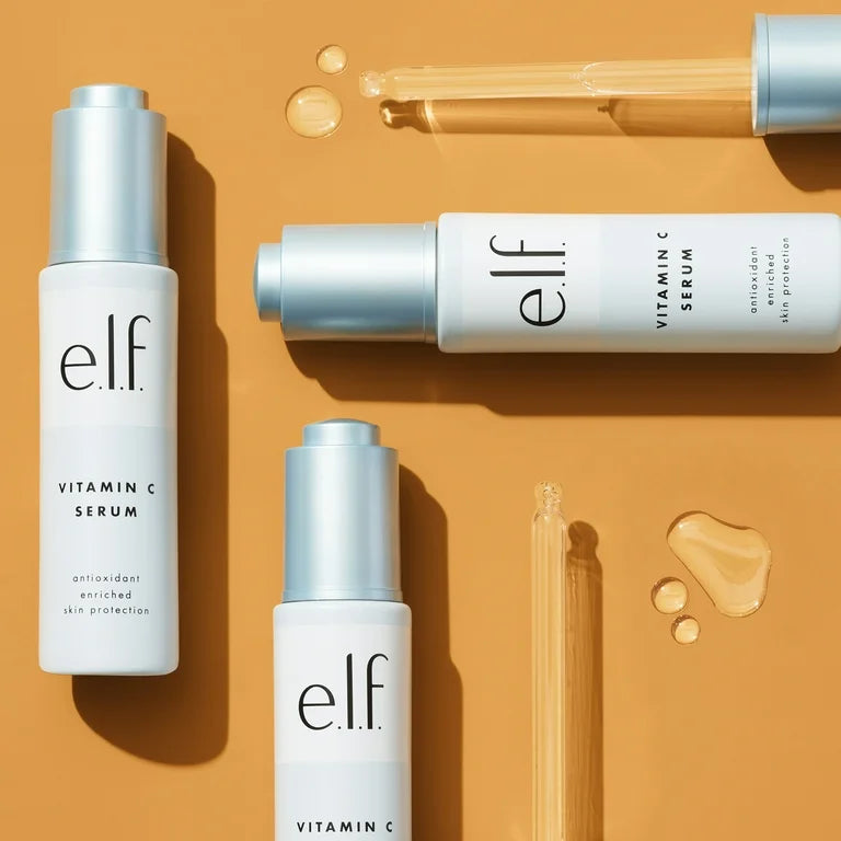 ELF beauty shield vitamin c pollution serum سيروم الفيتامين سي من ايلف