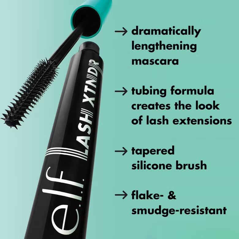 ELF Lash Xtndr Mascara Soft Black ماسكارا ايلف بلون الأسود الناعم