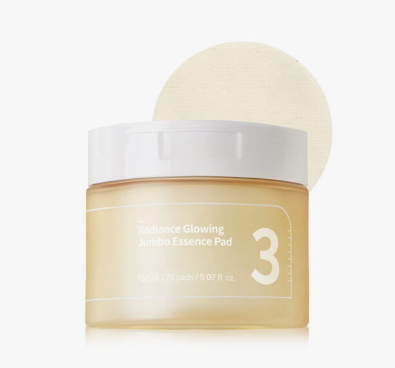 Numbuzin 3 Radiance Glowing Jumbo Essence Pad شرائح مستخلص للنضارة من نمبوزين