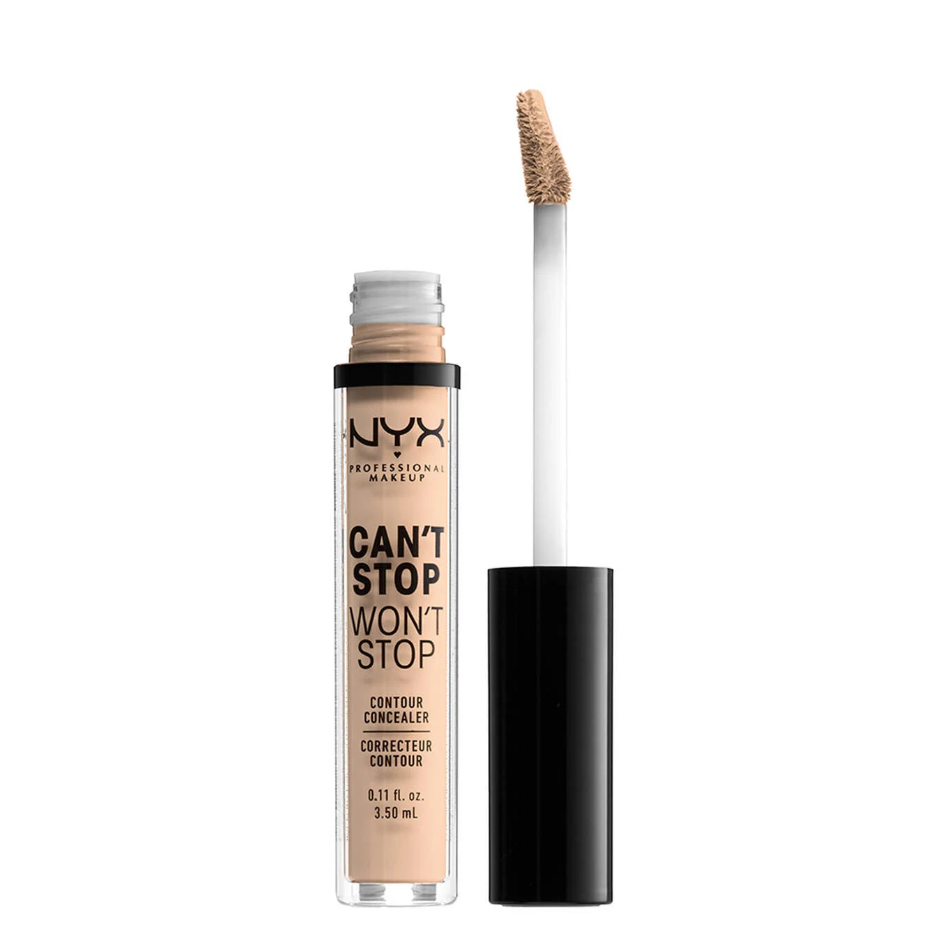 NYX Cant Stop Wont Stop Contour Concealer كونسيلر نحت وتغطية طويلة الأمد من نيكس