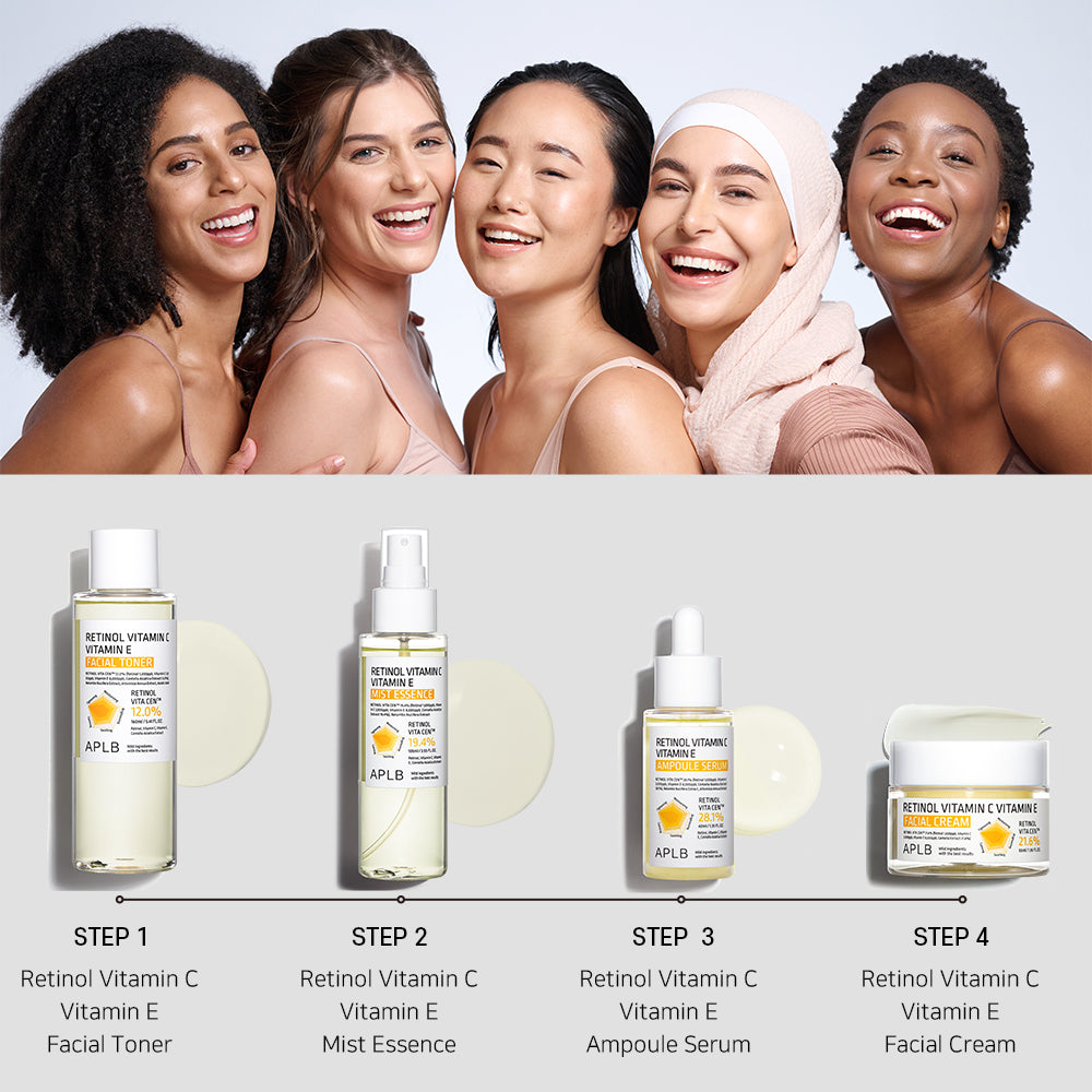 APLB Retinol Vitamin C Vitamine E Ampule Serum