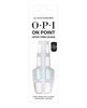 OPI On Point 24 Nails + Nail Glue 1g + Dual File& Buffer All Ice On Alpine Snow اظافر صناعية