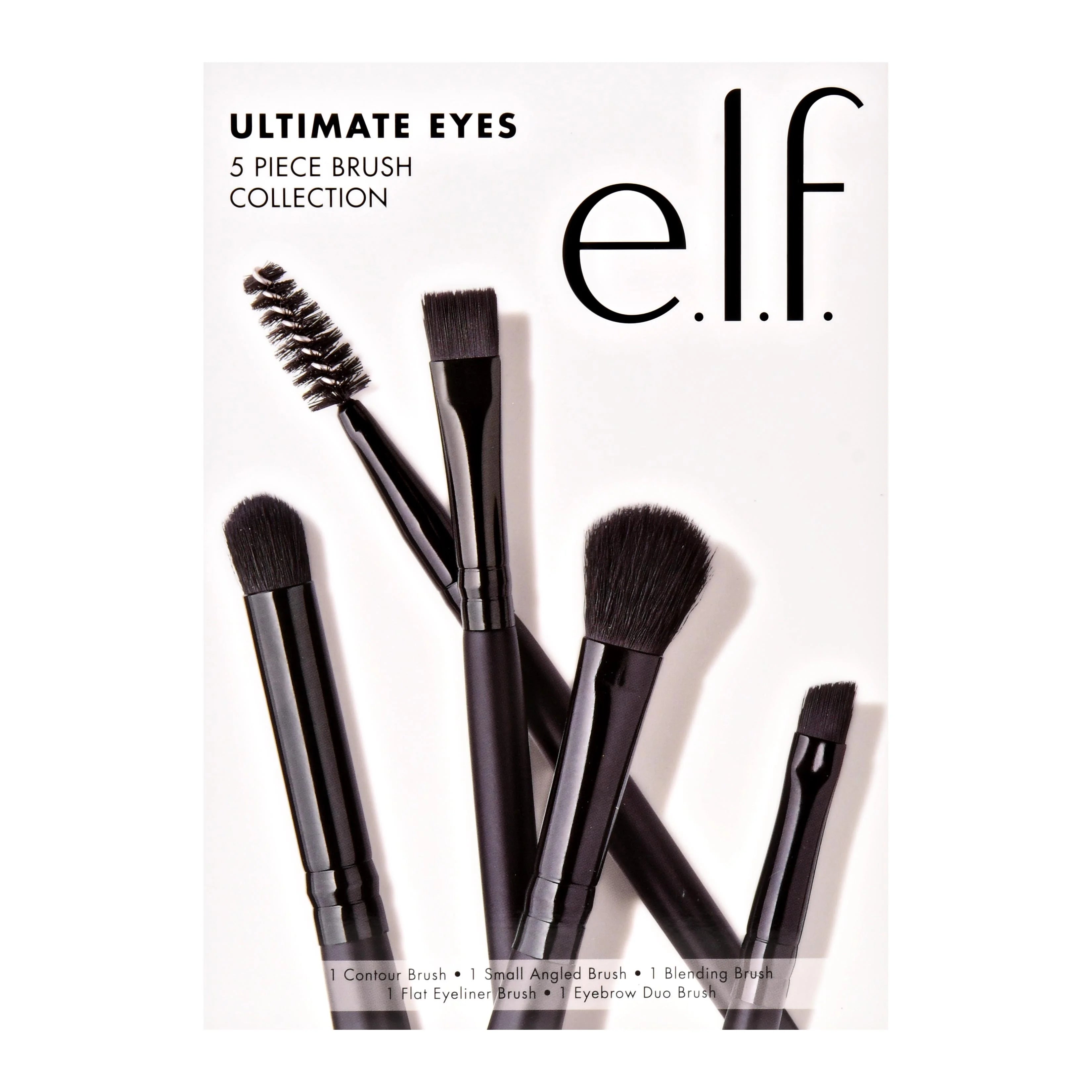 ELF Ultimate Eyes 5 Piece Brush Collection مجموعة فرش مكياج العيون من ايلف