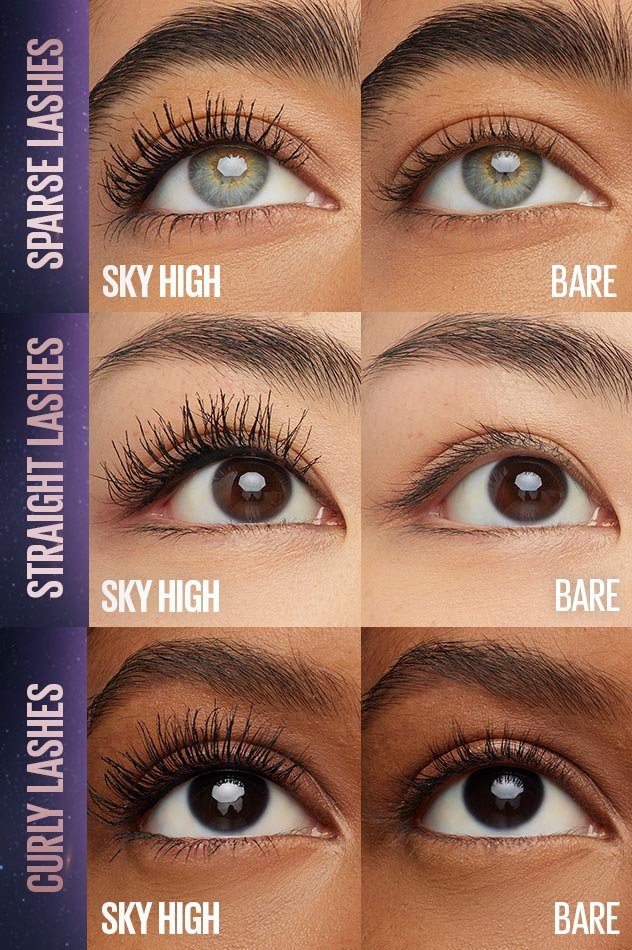 MAYBELLINE Sky High Lash Sensational Waterproof Mascara - 803 Brownish Black ماسكارا سكاي هاي لاش سنسيشينال المقاومة للماء  من ميبيلين