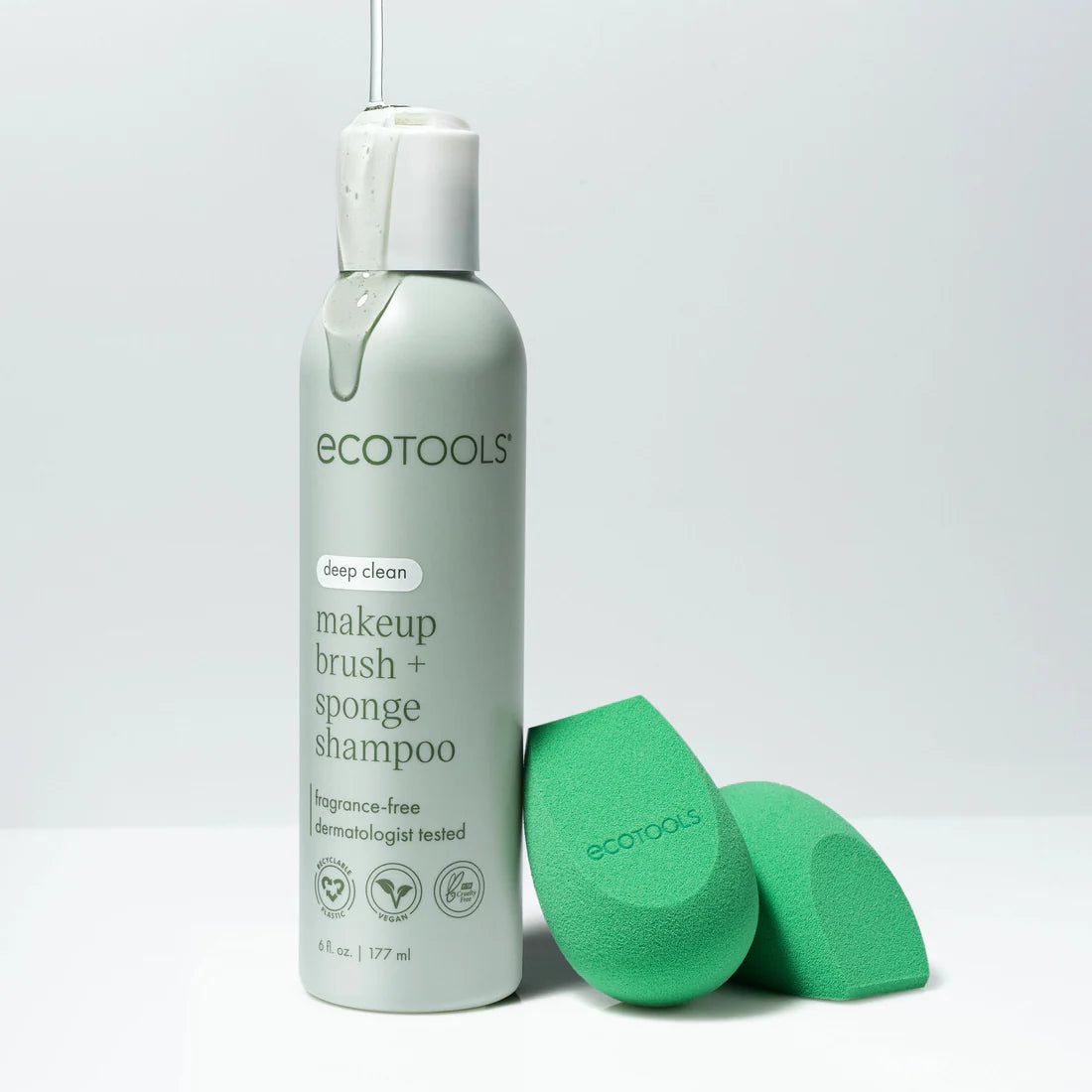 EcoTools Makeup Brush + Sponge Shampoo شامبو إيكوتولز لتنظيف فرش وإسفنجات المكياج