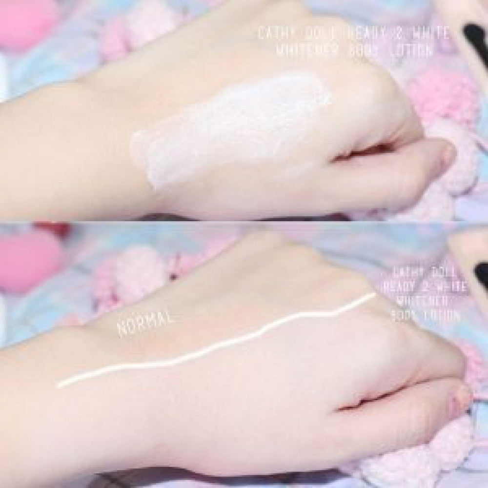 CATHY DOLL Ready 2 White Whitener Body Lotion لوشن الجسم للتفتيح من كاثي دول