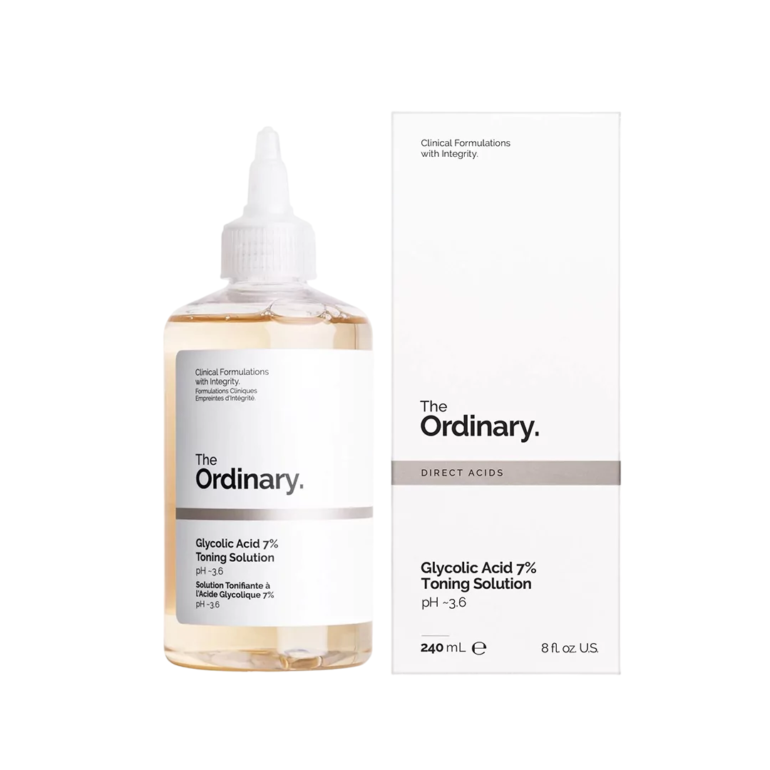 THE ORDINARY Glycolic Acid 7% Toning Solution تونر التقشير بحمض الجليكوليك من ذا اورديناري
